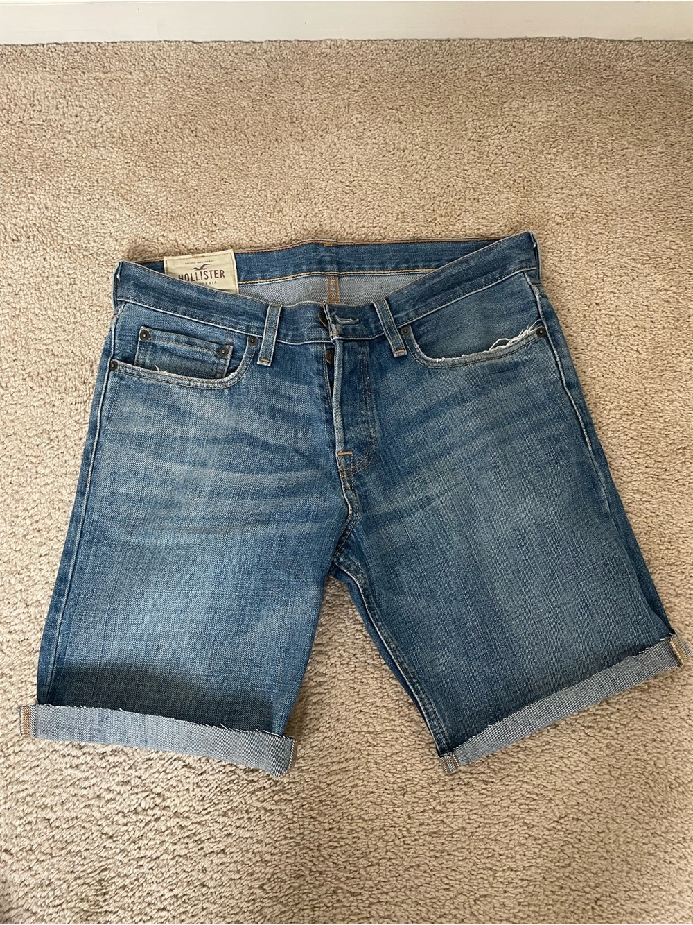 Men’s Hollister Cutoffs